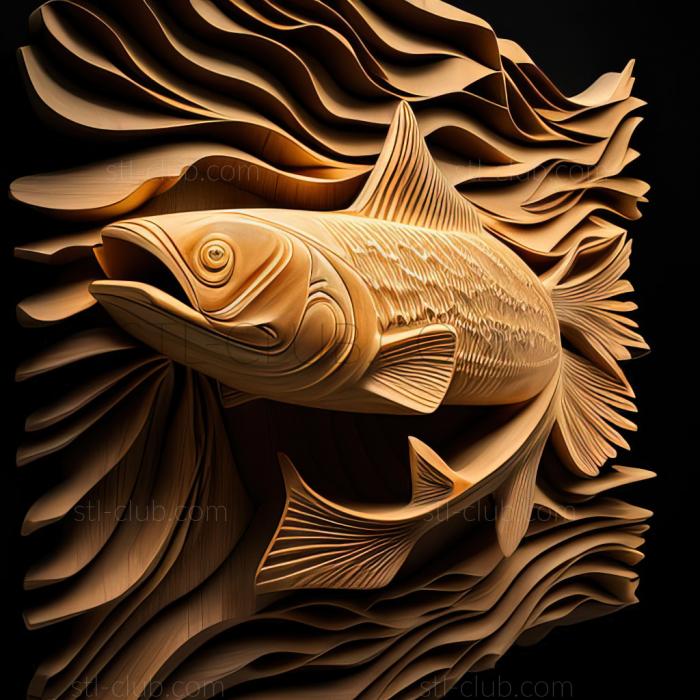 3D model st Meteor fish fish (STL)